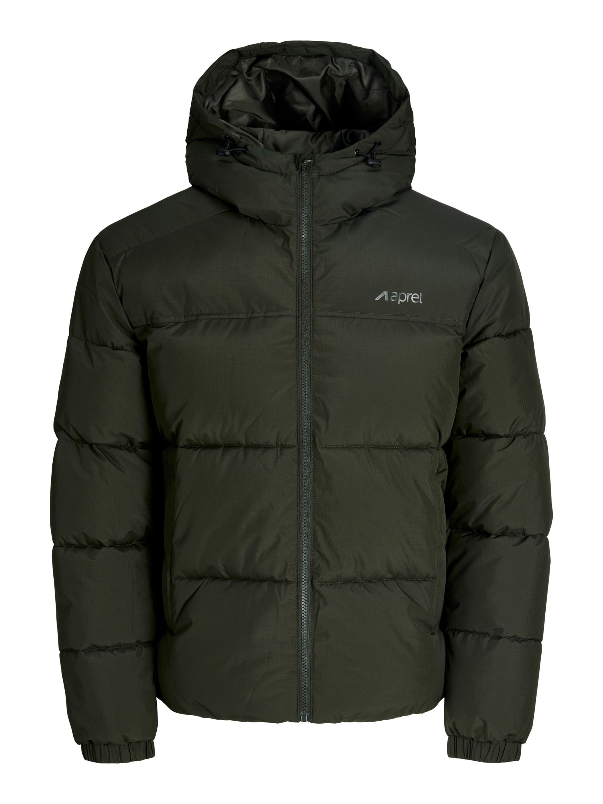 aprel Vinterjakke i grøn: forside