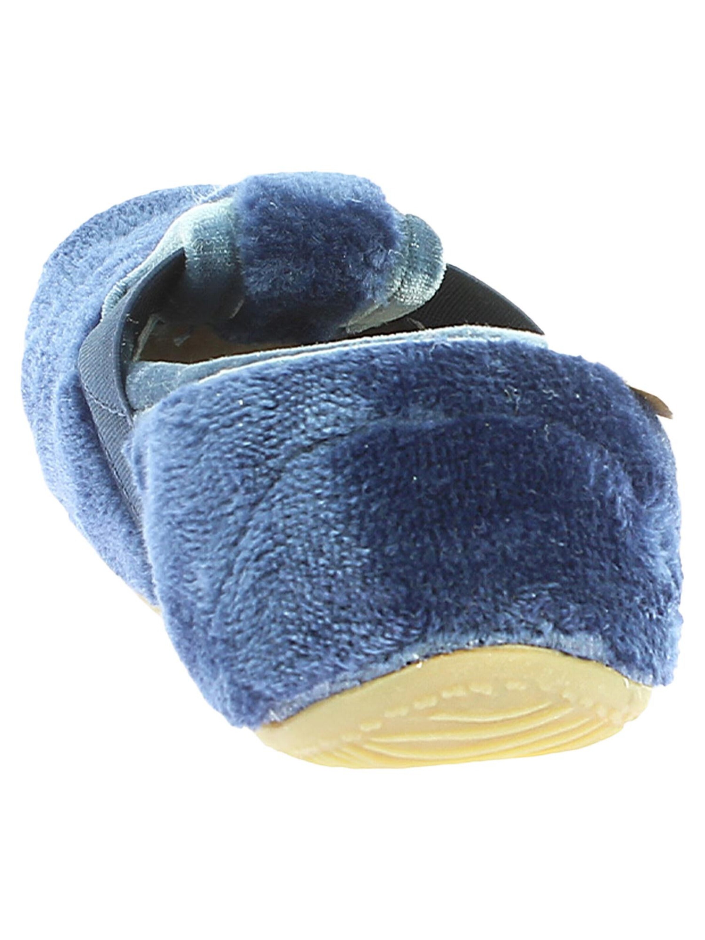 Living Kitzbühel Slippers 'Samt' in Blue