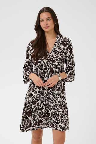 Kaffe Kleid 'KAEllen' in Braun: Vorderseite