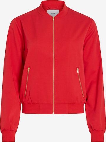 VILA Välikausitakki 'VIBUBBLE' värissä punainen: etupuoli