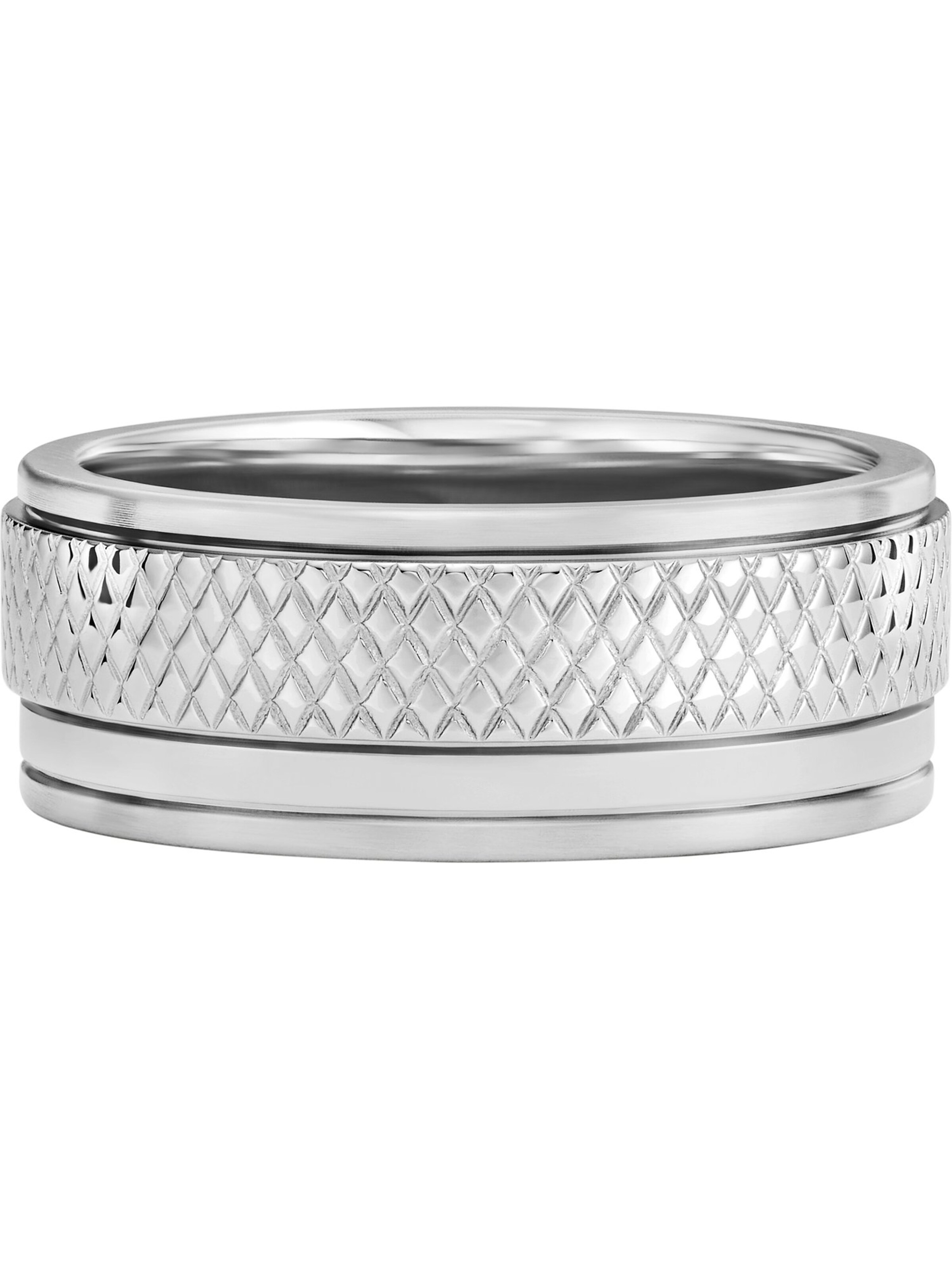 FOSSIL Ring in Silver: front