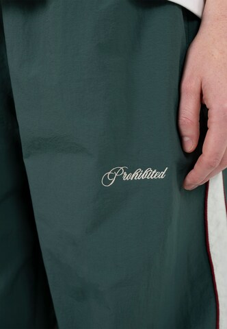 Prohibited Wide leg Broek in Groen