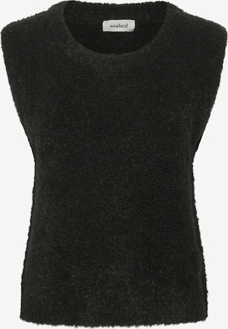 SOAKED IN LUXURY Sweater 'Amaris' in Black: front