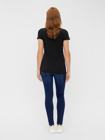 MAMALICIOUS Slimfit Jeans in Blau