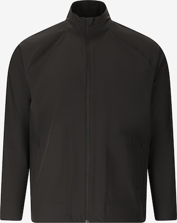 Virtus Laufjacke 'Benan V2' in Schwarz: Vorderseite