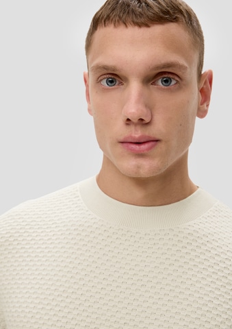 Pull-over QS en beige