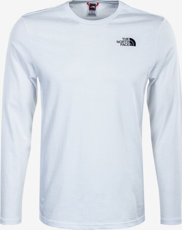 THE NORTH FACE Shirt 'Easy' in Wit: voorkant