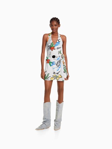 Bershka Jurk in Wit