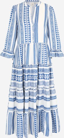 Y.A.S Tall Košilové šaty 'ANINE' – modrá: přední strana