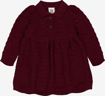 Robe Müsli by GREEN COTTON en rouge : devant