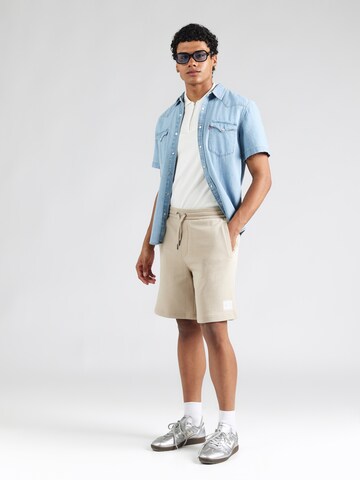 Loosefit Pantaloni di ARMANI EXCHANGE in beige