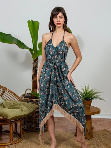 Hobo Sapiens Cocktailjurk 'Amalya dress' in Groen