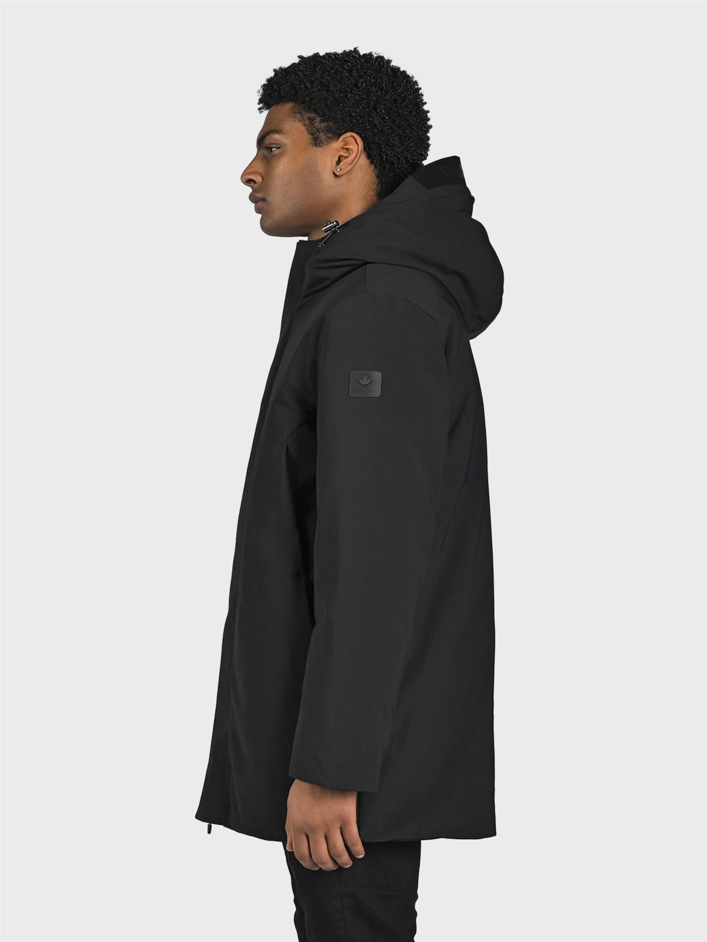 Canadian Classics Between-seasons parka 'Nelson' in Black