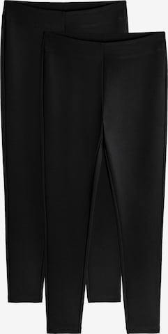 melns The Set Šaurs Legingi 'Ponte': no priekšpuses