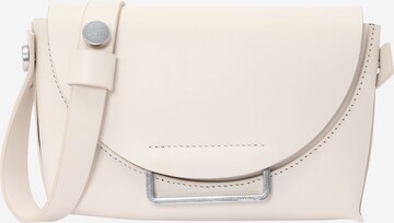 Borsa a tracolla 'FRANCINE' di AllSaints in bianco: frontale