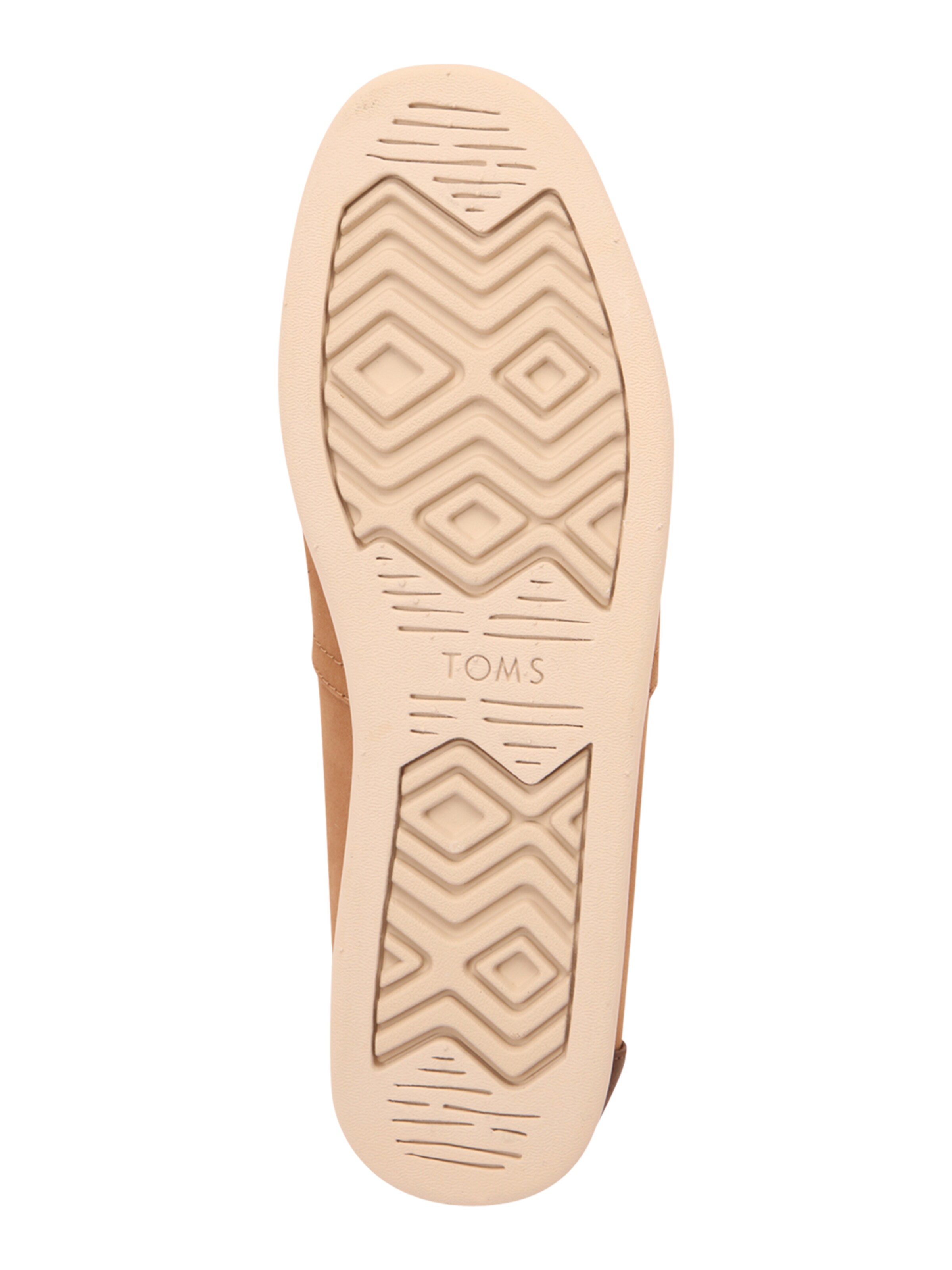 Chaussure basse TOMS en marron : en bas