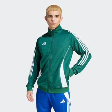 Vestes d’entraînement 'Tiro 24' ADIDAS PERFORMANCE en vert : devant