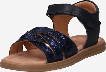 BISGAARD Sandals 'Anette' in Blue: front