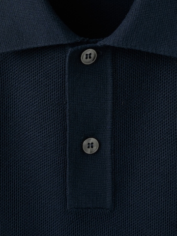 MANGO MAN Sveter 'Tens' - Modrá