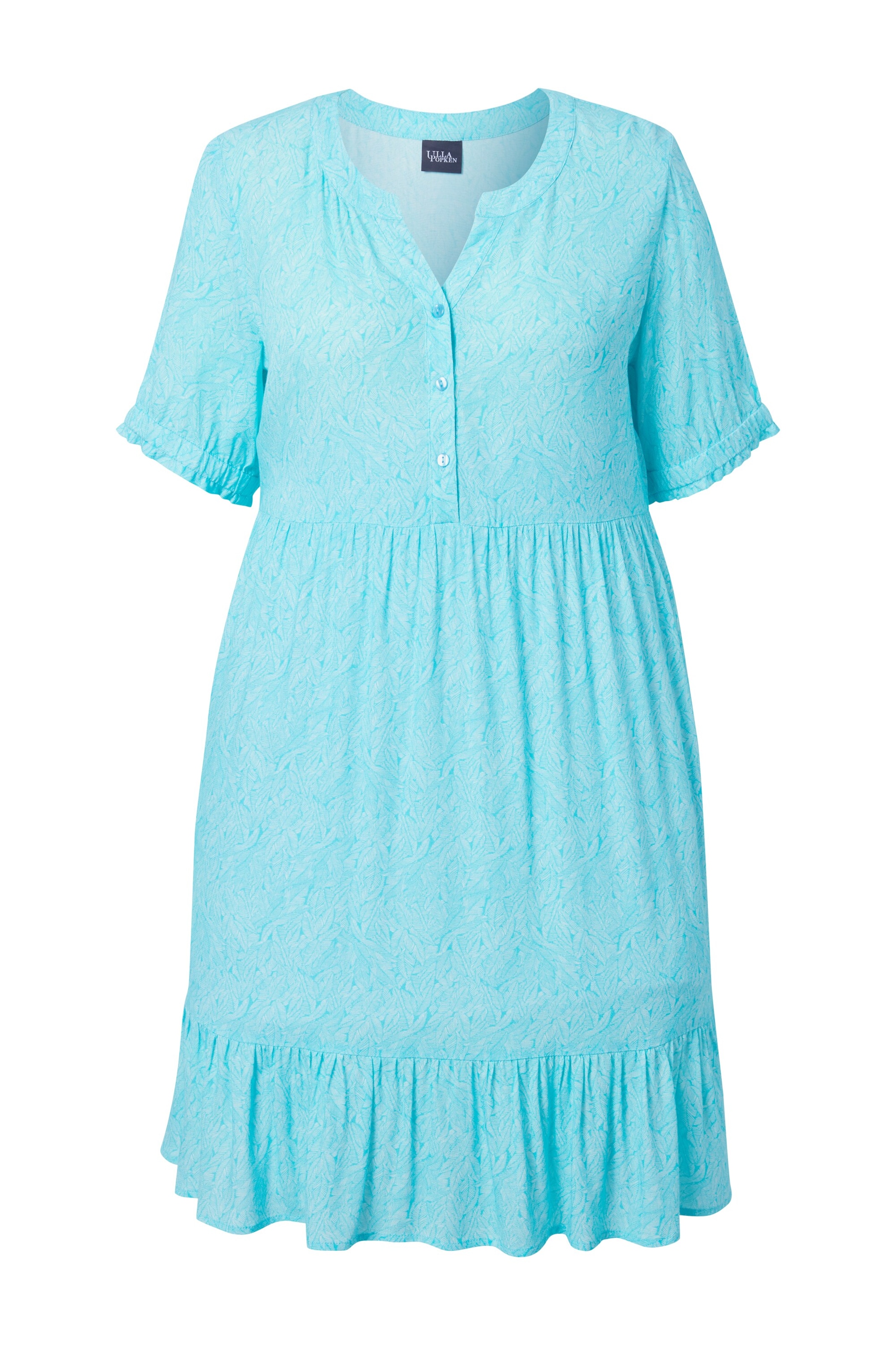 Ulla Popken Kleid in Blau: Vorderseite