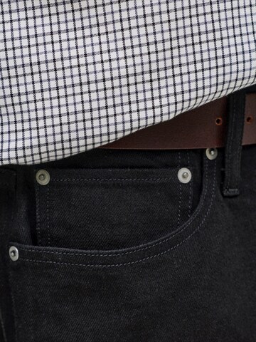 juoda JACK & JONES Standartinis Džinsai 'JJITONY'