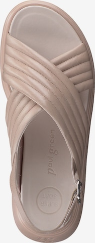 Paul Green Strap Sandals in Pink