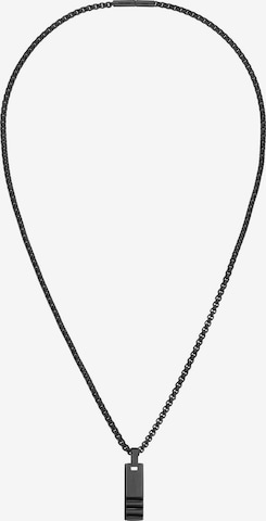 FYNCH-HATTON Necklace in Black: front