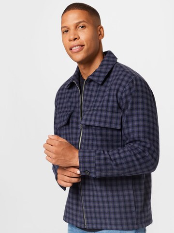 Abercrombie & Fitch - Chaqueta de entretiempo en azul: frente