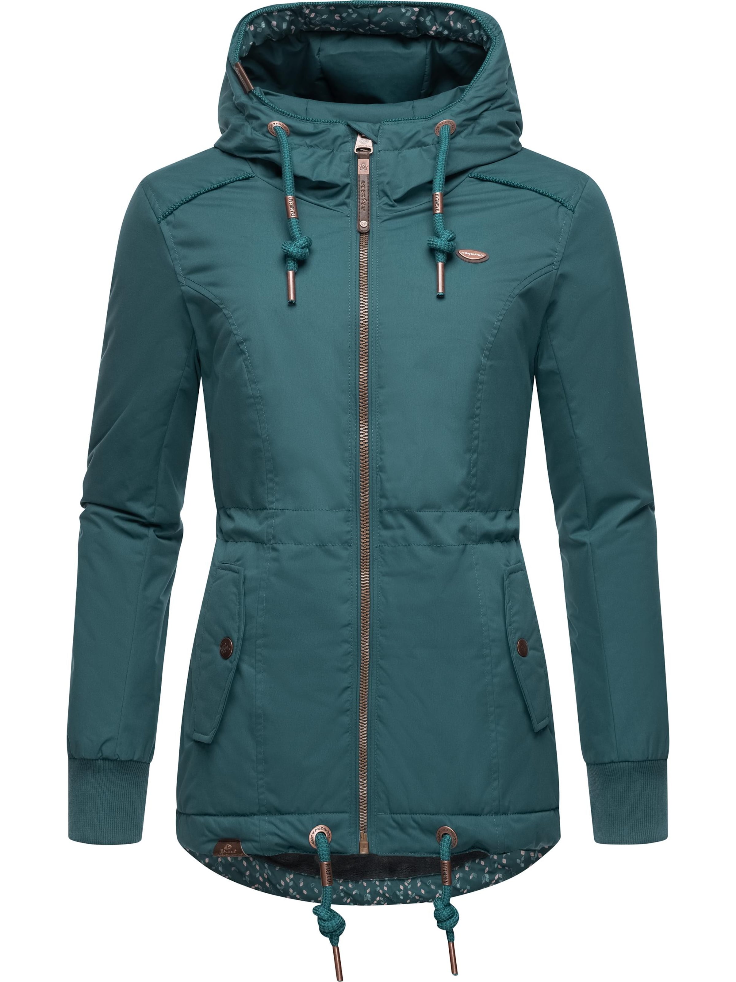 Ragwear Функционално яке 'Danka' в зелено