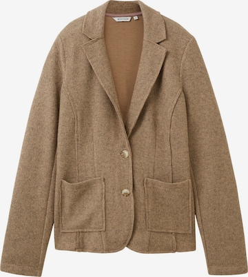 Blazer TOM TAILOR en beige : devant