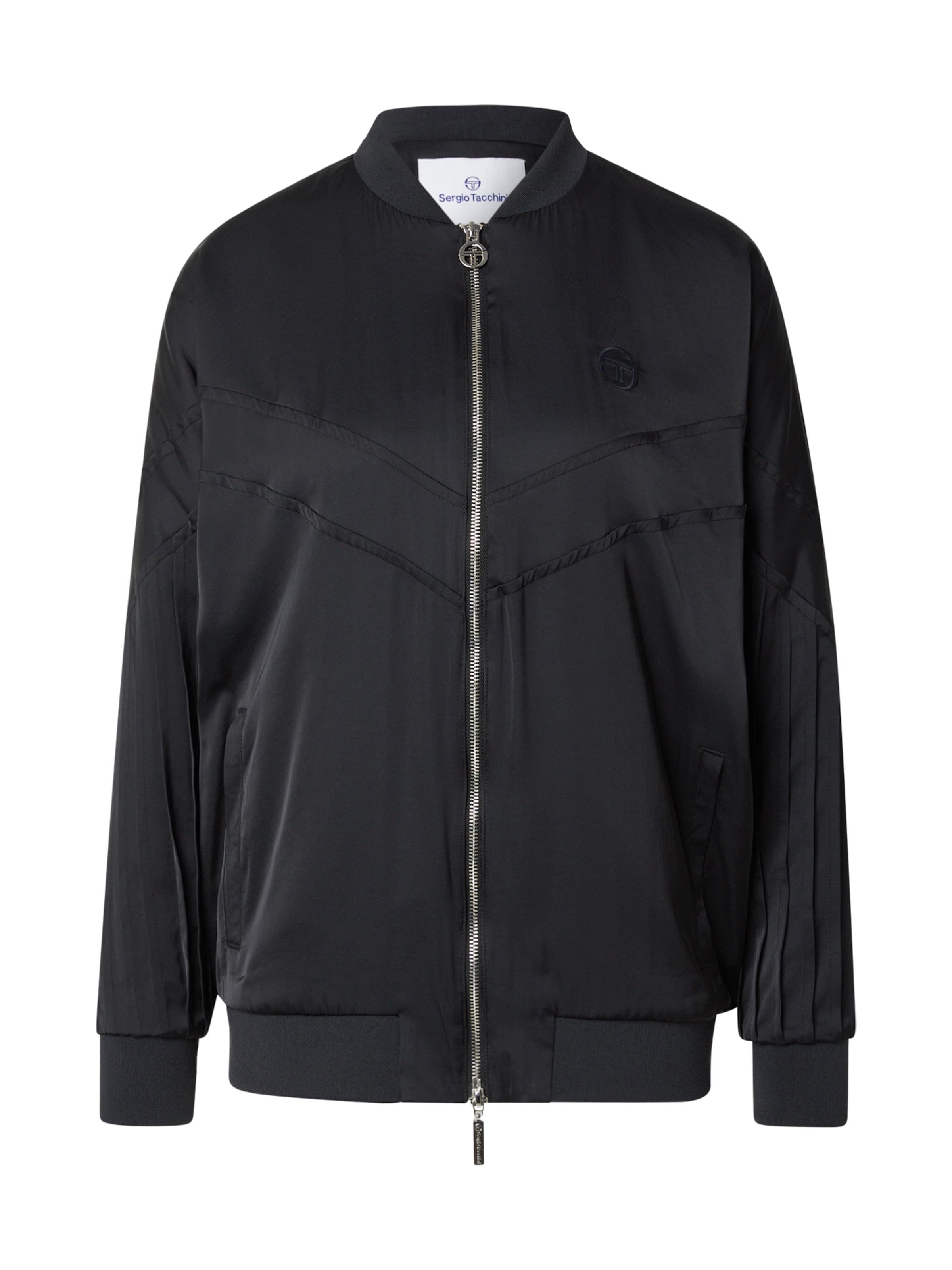 Sergio Tacchini Демисезонная куртка 'Ermitage' в размере L в Черный, Обзор товара