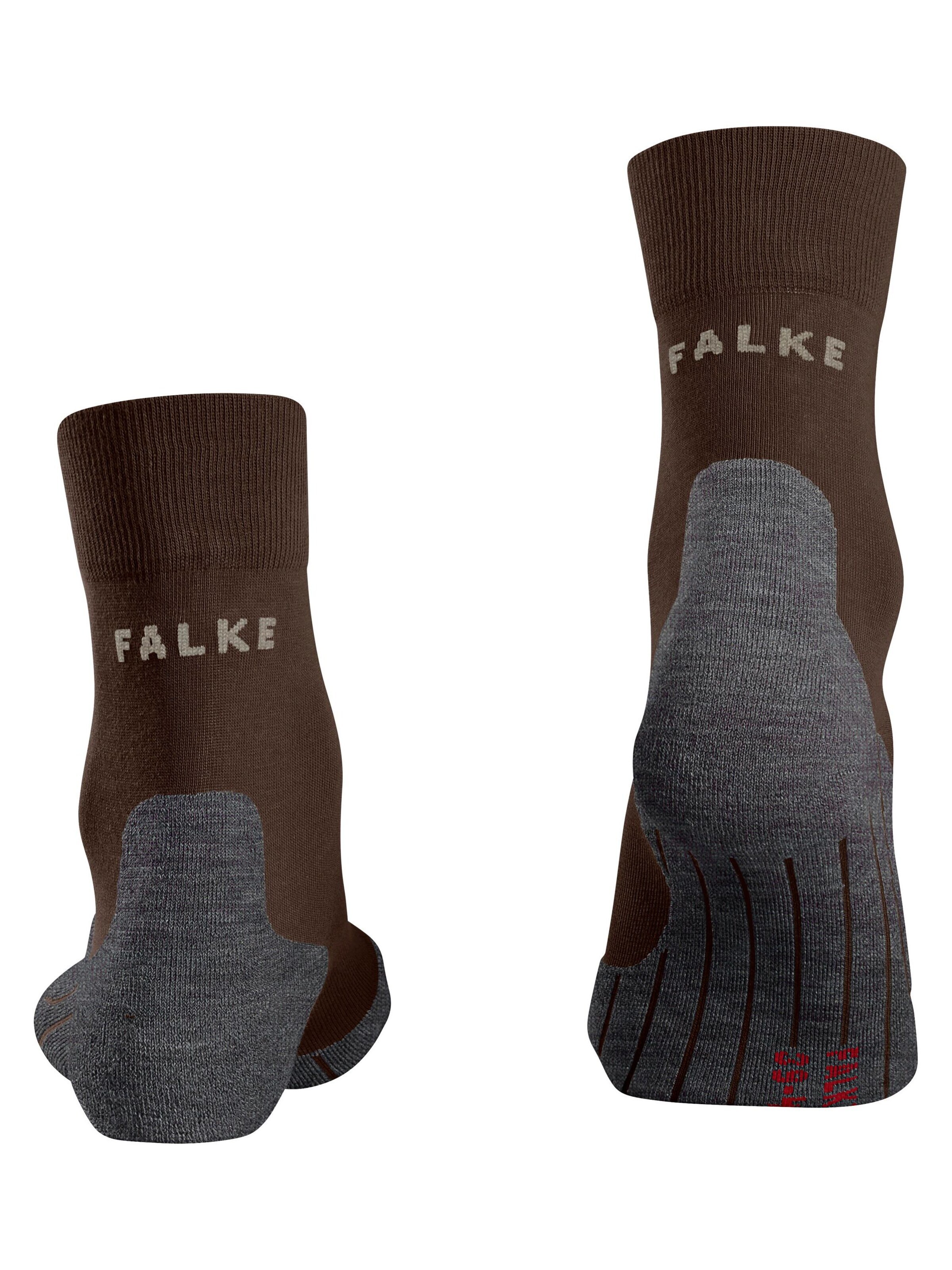 FALKE Athletic Socks 'RU4 Endurance' in Brown