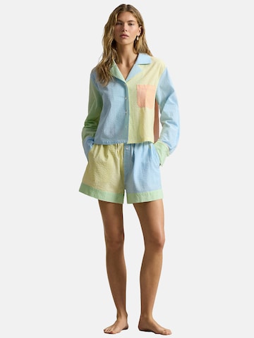 Polo Ralph Lauren Pyjama ' Scallop Seersucker ' in Gemengde kleuren