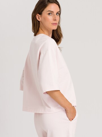 Sweat-shirt Hanro en rose