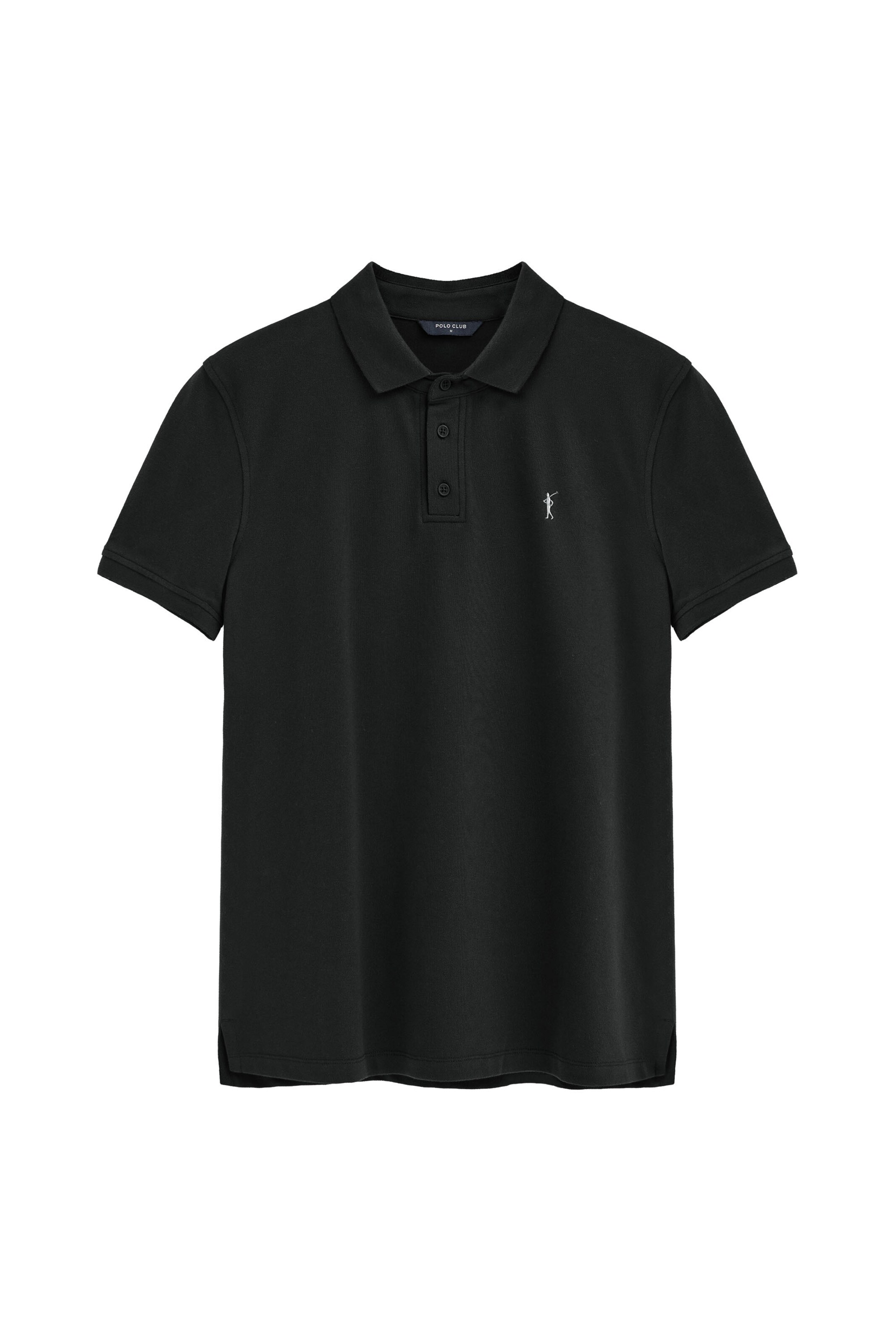 Polo Club Shirt in Black