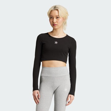 ADIDAS ORIGINALS Футболка 'Essentials' в Черный: спереди