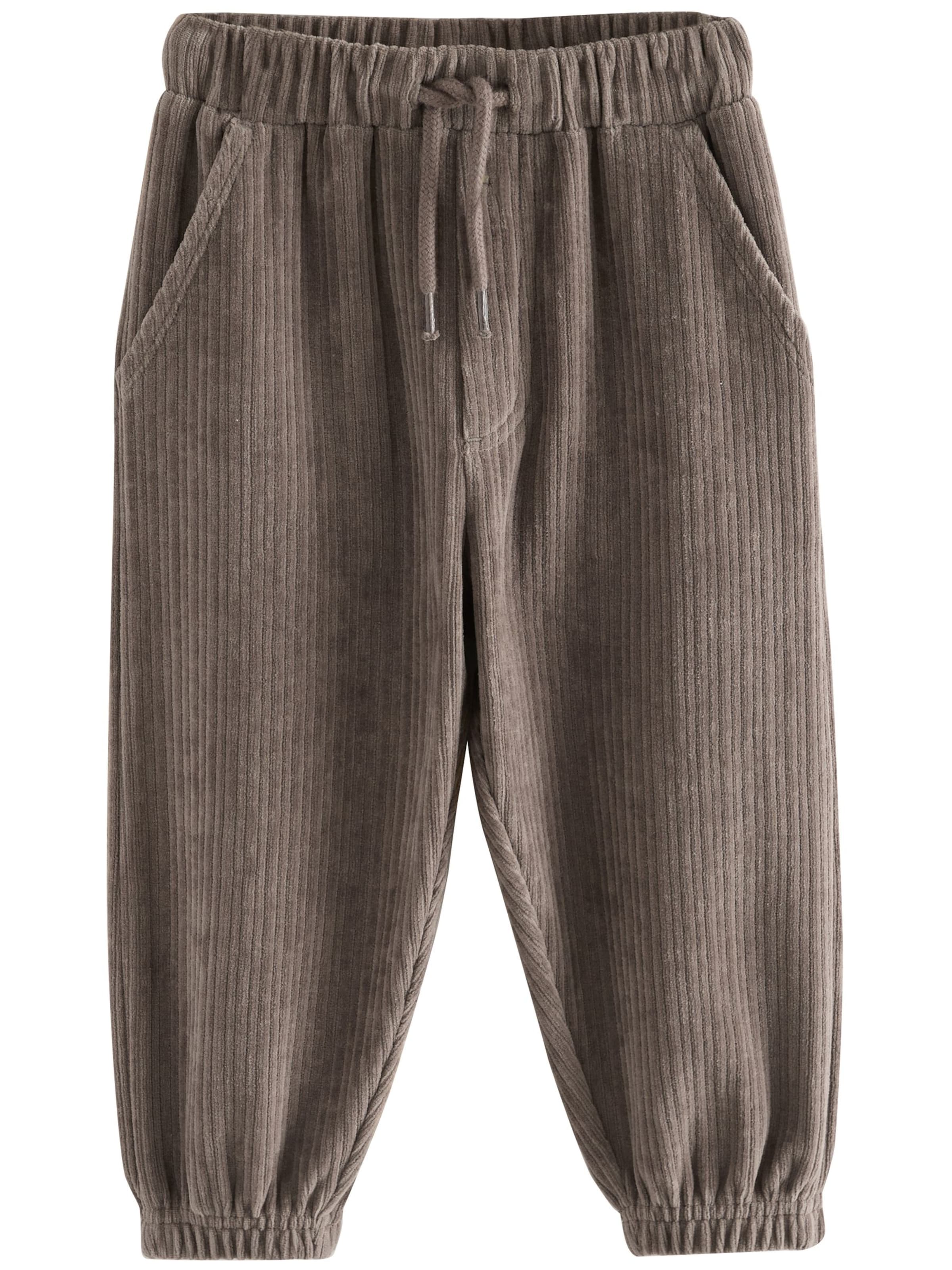 NextTapered Hlače - smeđa boja: prednji dio