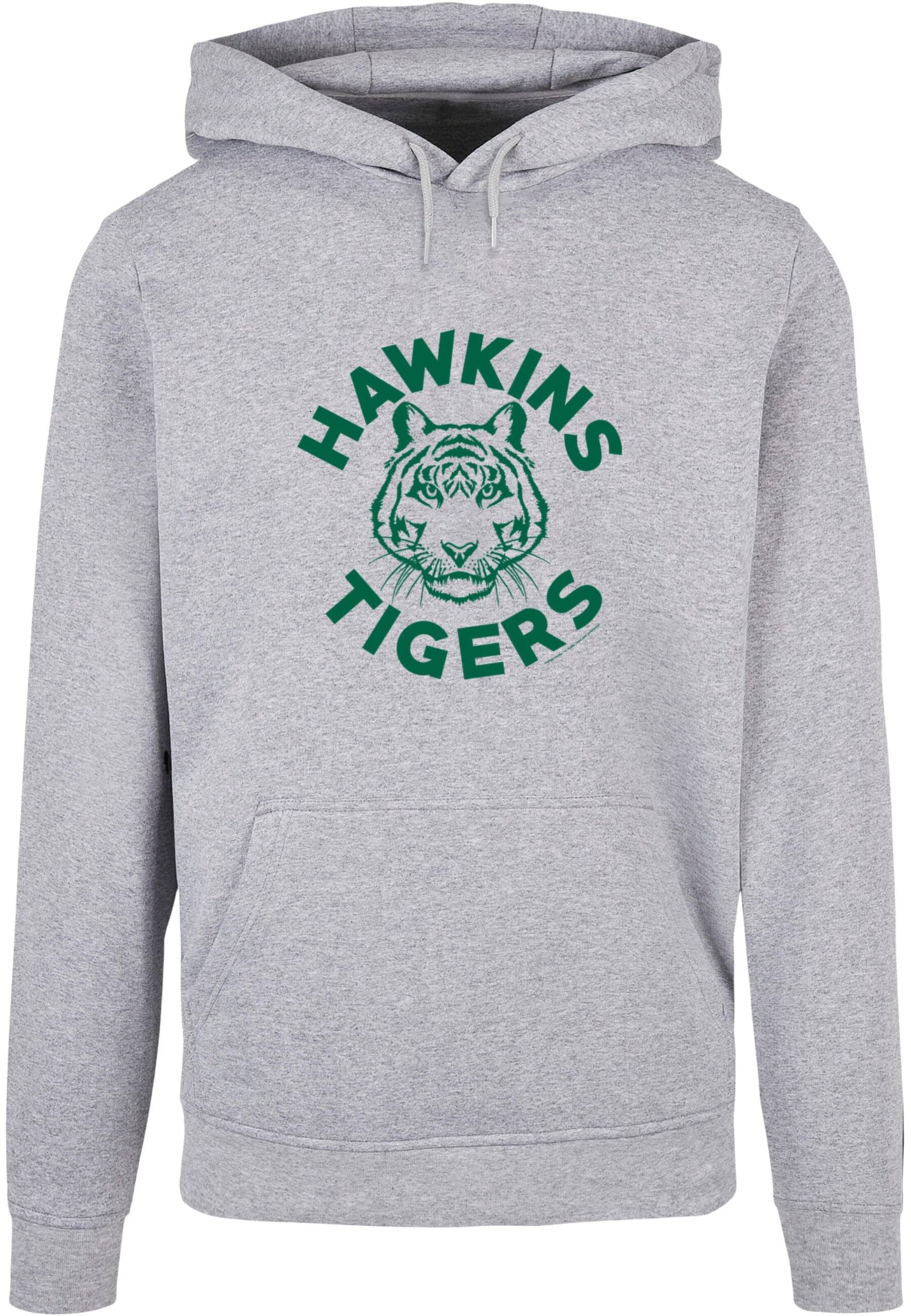 ABSOLUTE CULT Sweatshirt 'Stranger Things' in Grau: Vorderseite