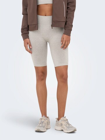 ONLY PLAY Скинни Спортивные штаны 'ONPROSEA' в Бежевый: спереди