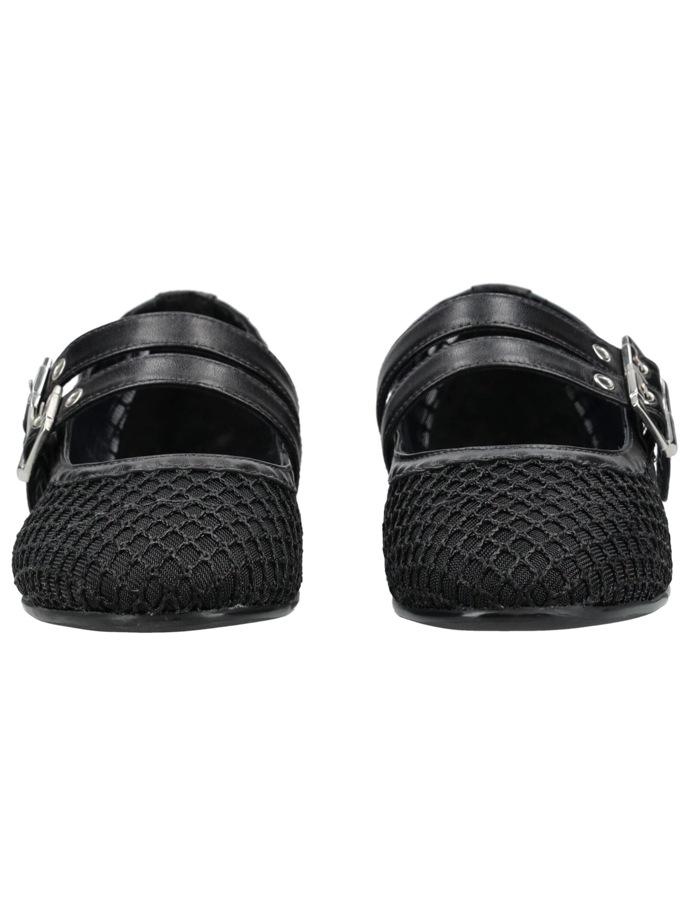 Ballerines à lanières Nero Giardini en noir