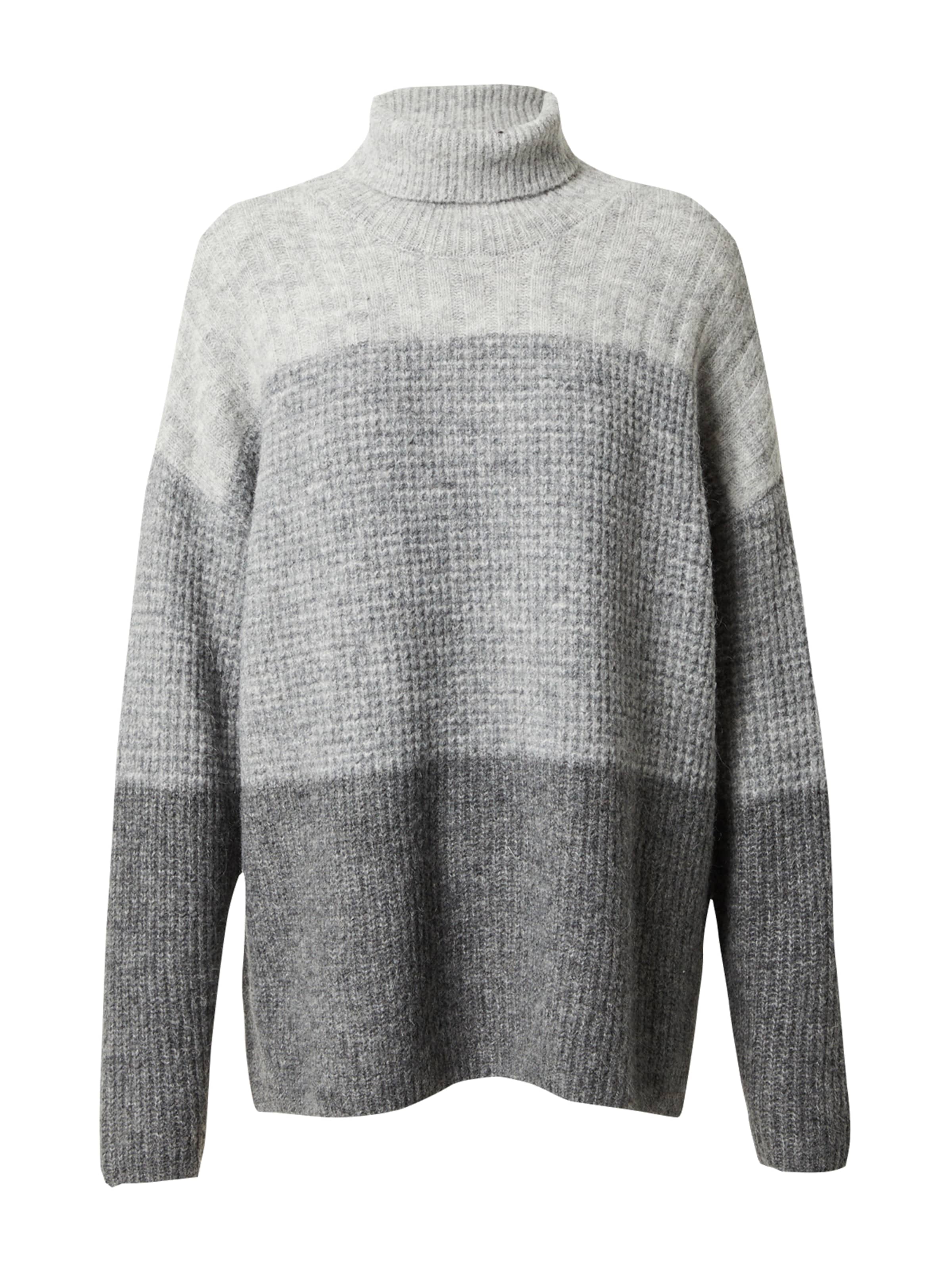 minimum Pullover 'CALINE' in Grau: Vorderseite