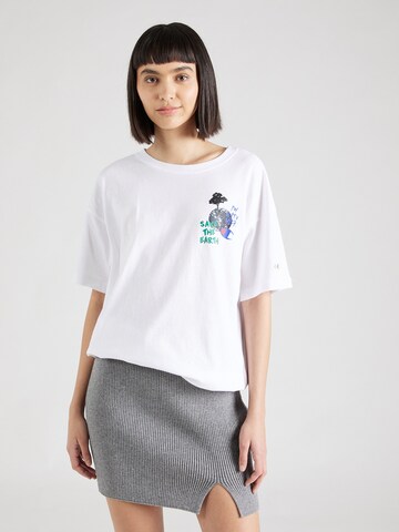 Champion Authentic Athletic Apparel T-Shirt in Weiß: Vorderseite