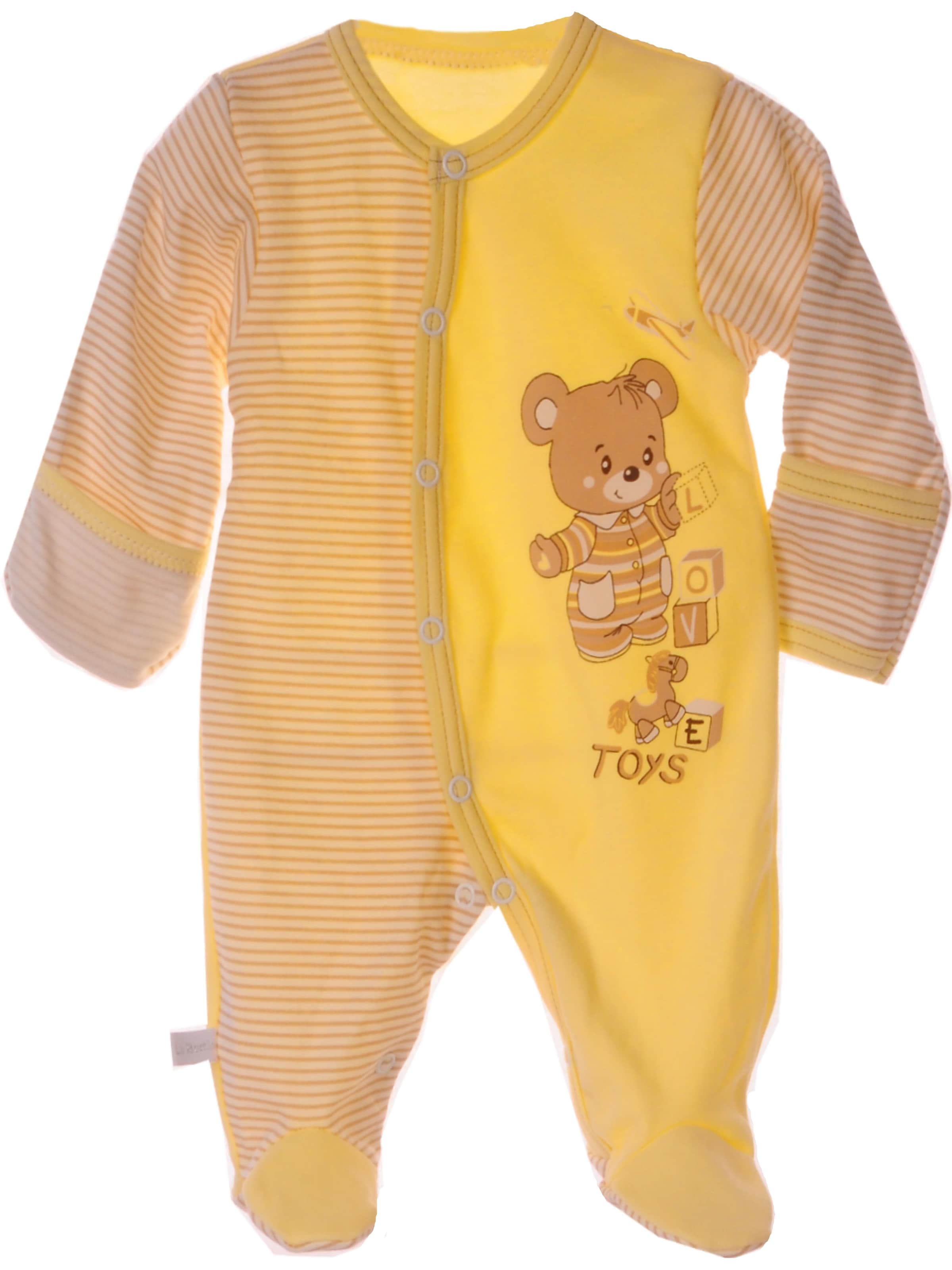 La Bortini Overall‌‌‌ in Gelb: Vorderseite