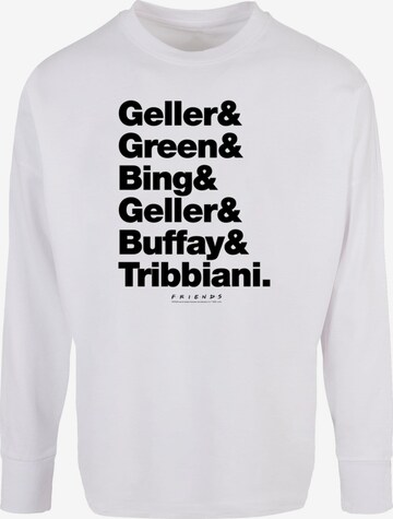 ABSOLUTE CULT Shirt 'Friends - Surnames' in White: front