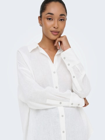 Bluză 'ONLBRUXELLES' de la ONLY pe alb