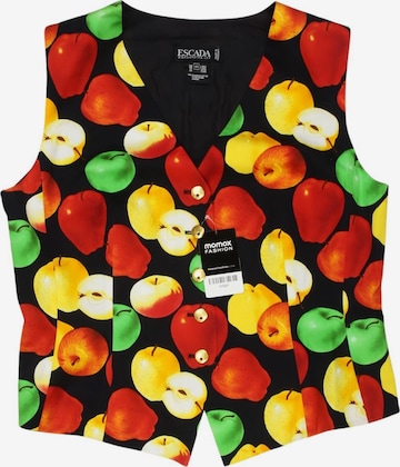 ESCADA Weste XXL in Schwarz: Vorderseite