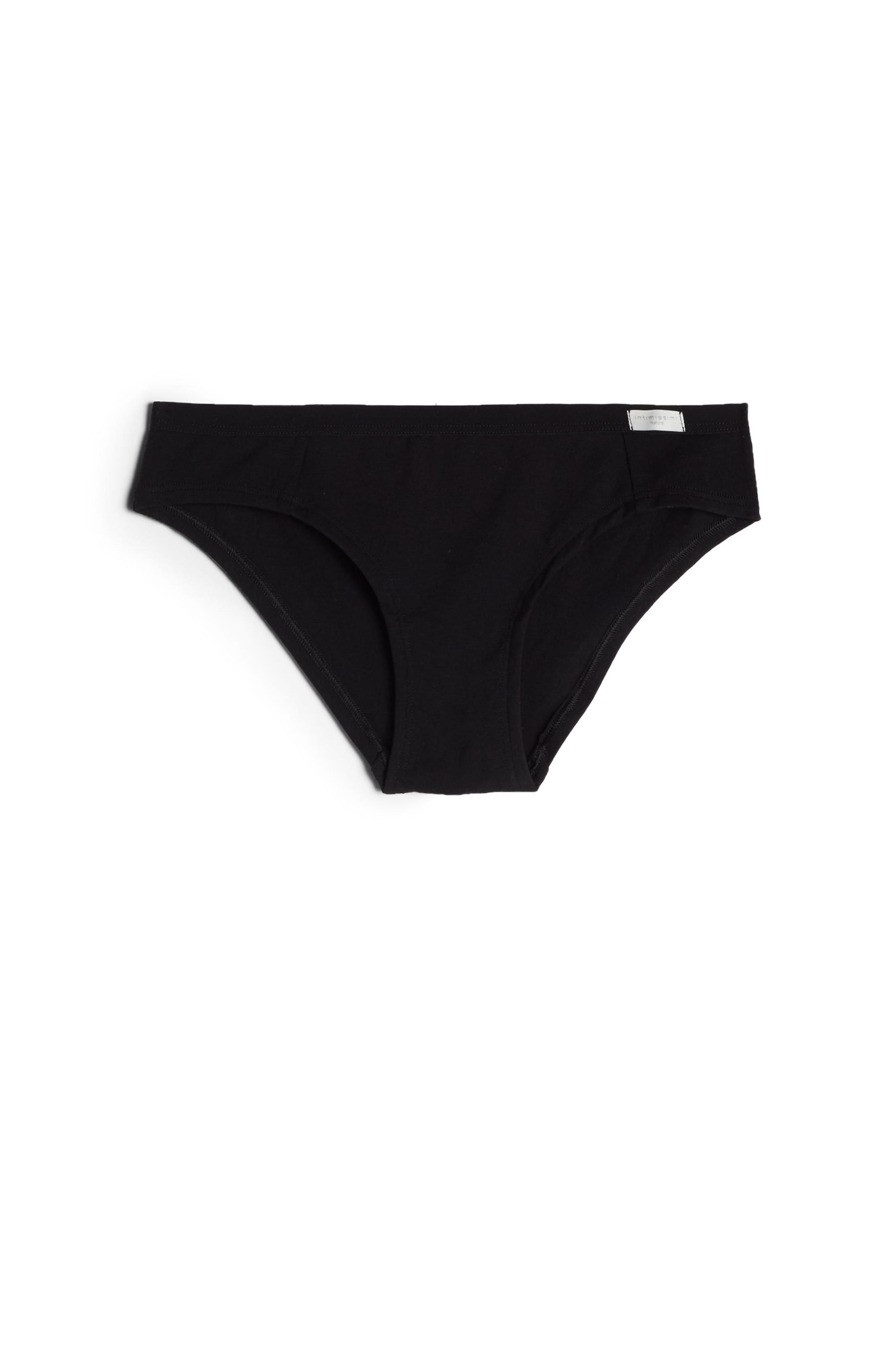 INTIMISSIMI Slip in Schwarz: Vorderseite