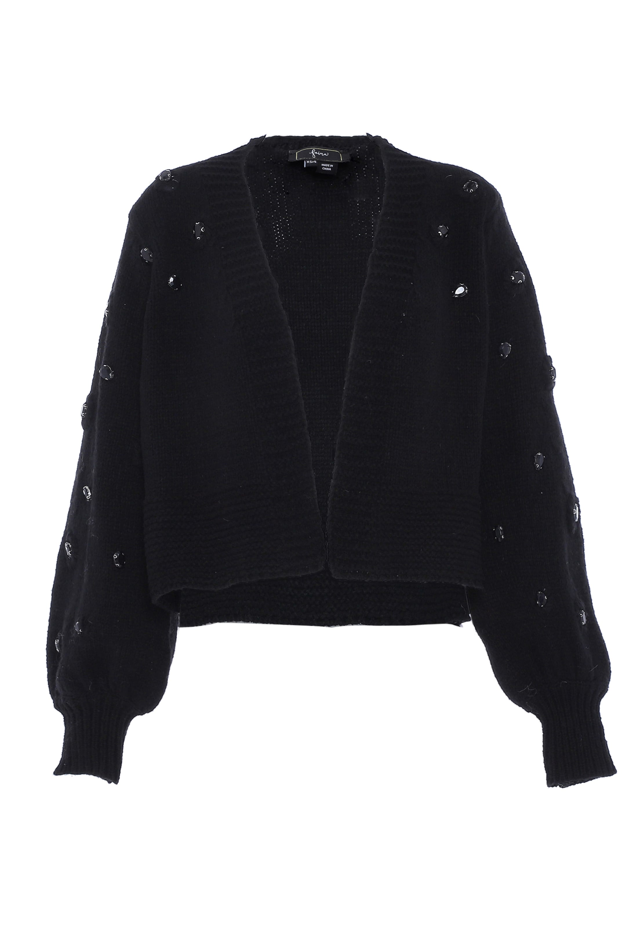 faina Kofta i svart: framsida