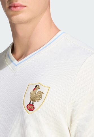 ADIDAS PERFORMANCE - Camiseta de fútbol 'Frankreich Rugby 120 Years' en blanco