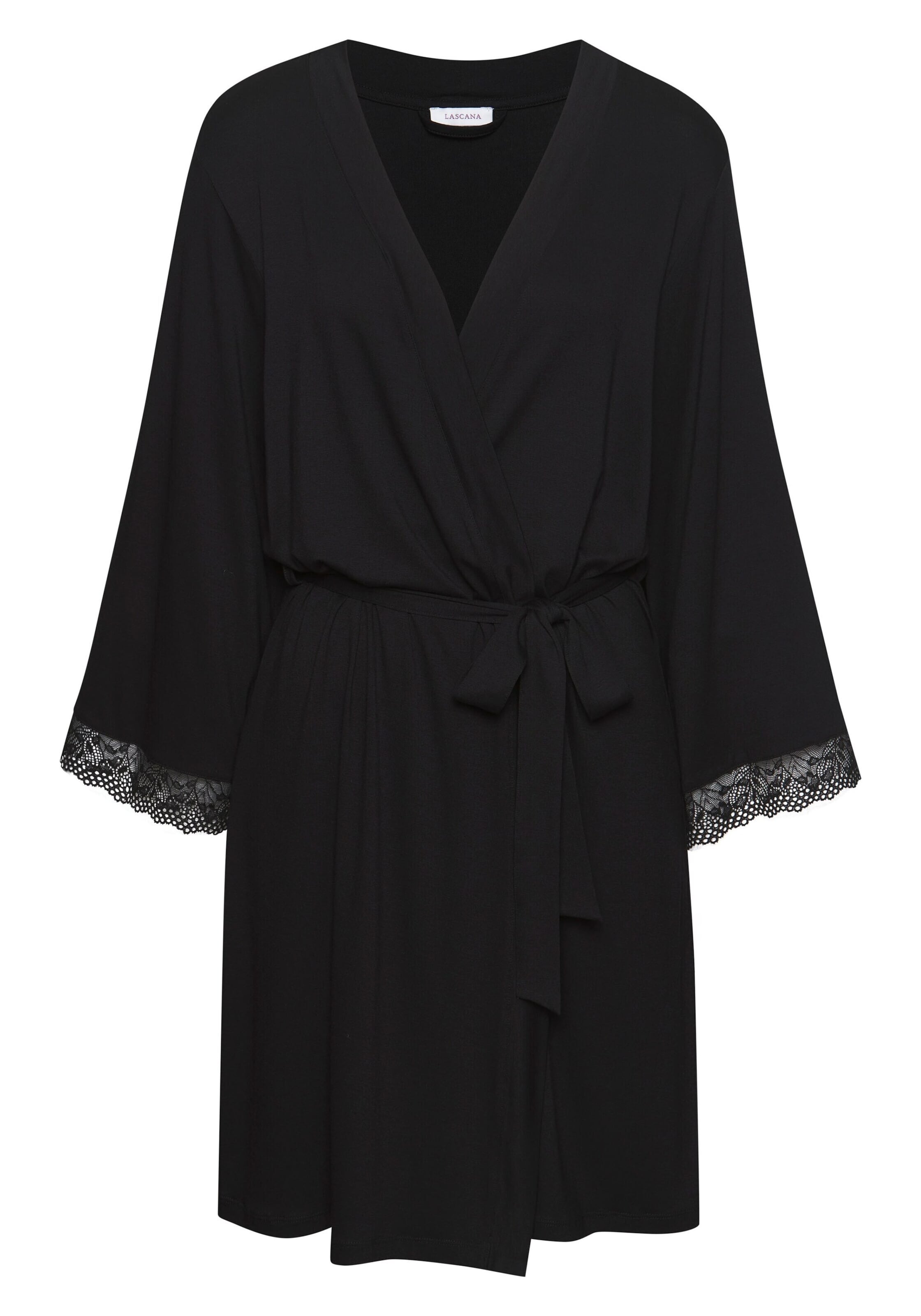 VIVANCE Ρόμπα σε μαύρο: μπροστά
